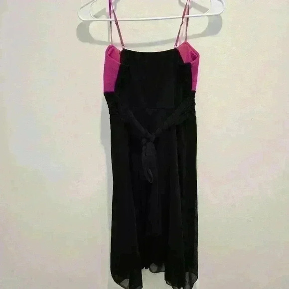 Ruby Rox Vintage Y2K Fuschia and Black Dress Women's Size M Party Cocktail Club - Picture 6 of 12